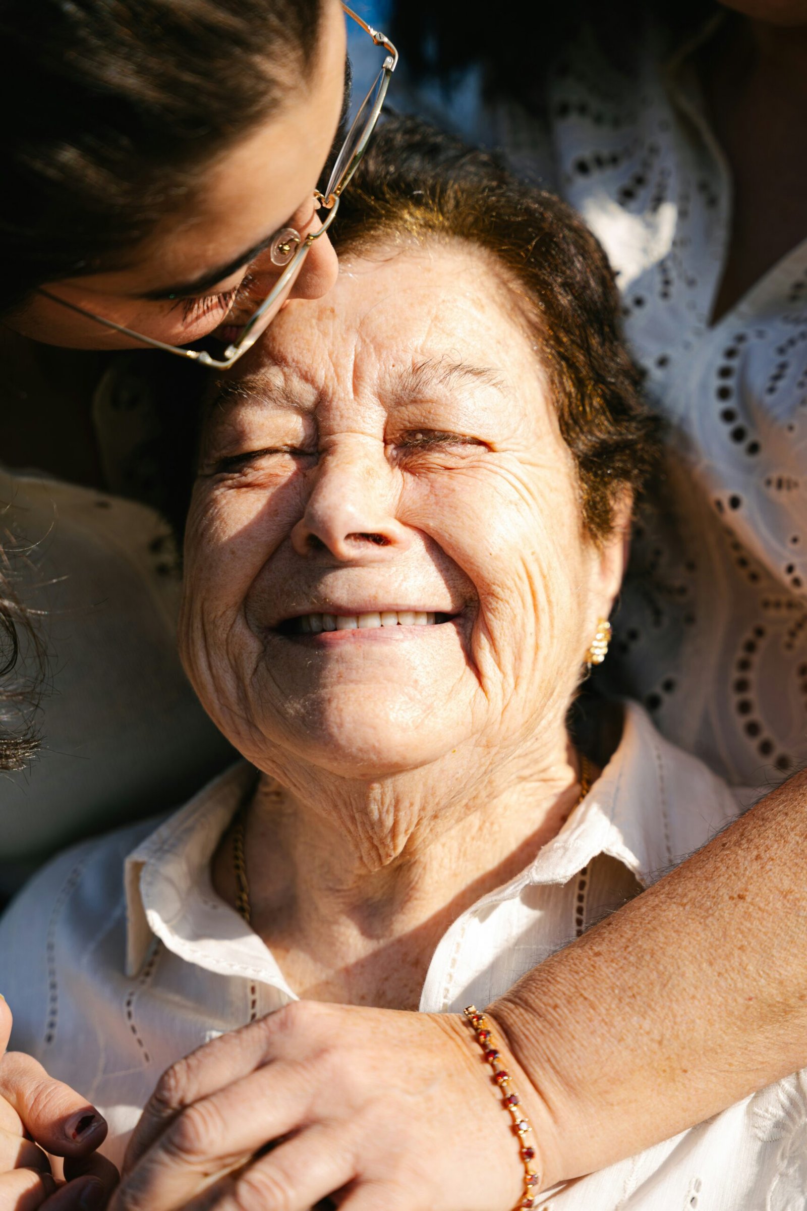 Senior accompagnée par l'équipe Gaston